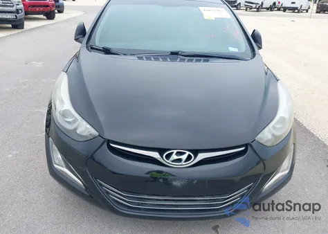 2014 Hyundai Elantra Limited z USA, uszkodzony, nr VIN 5NPDH4AE2EH483044